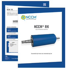 Cover and first page of the NCCM® RU data sheet