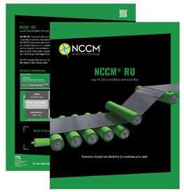 Cover and first page of the NCCM® Specialty Felts data sheet